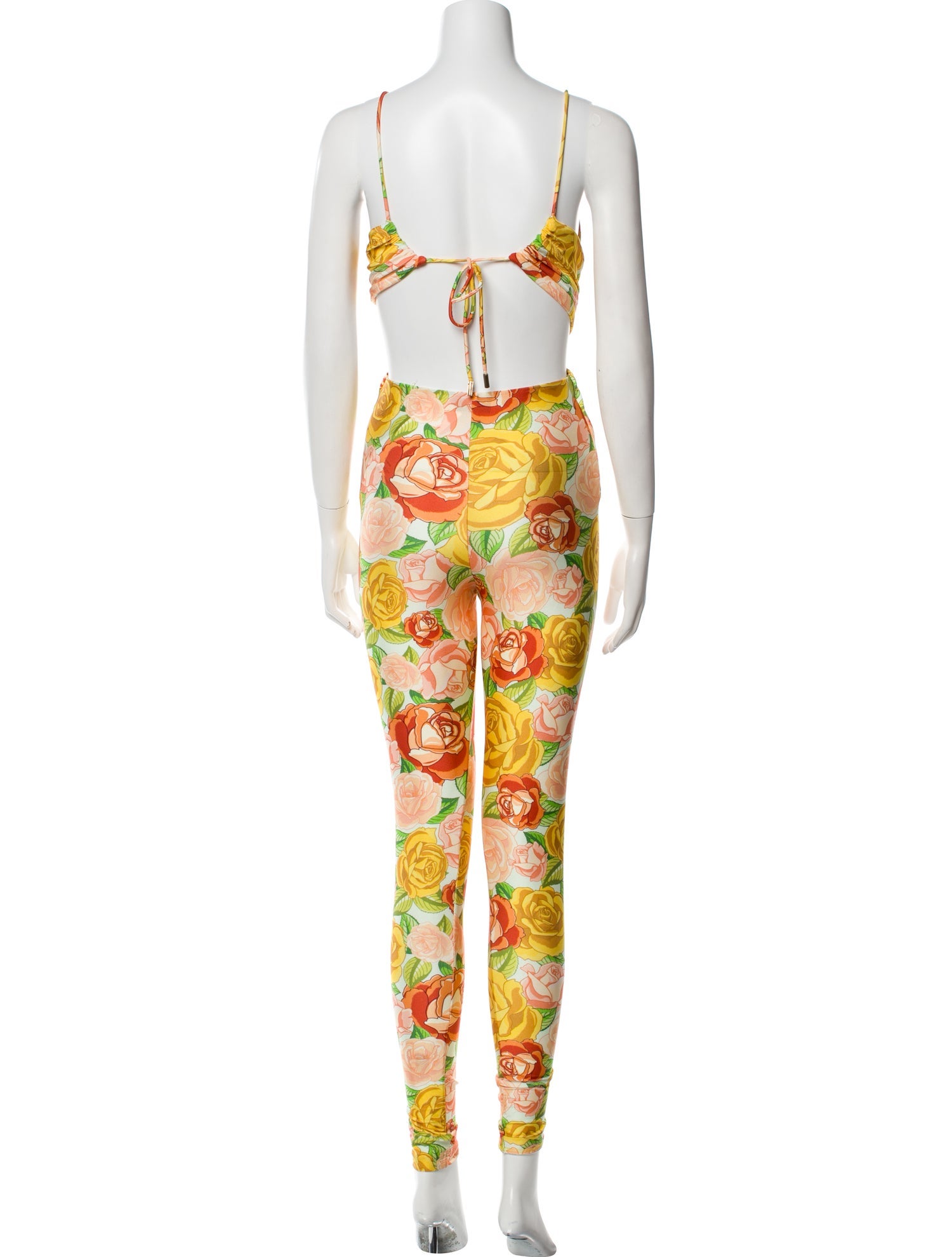 Saint Laurent 2022 Printed Jumpsuit